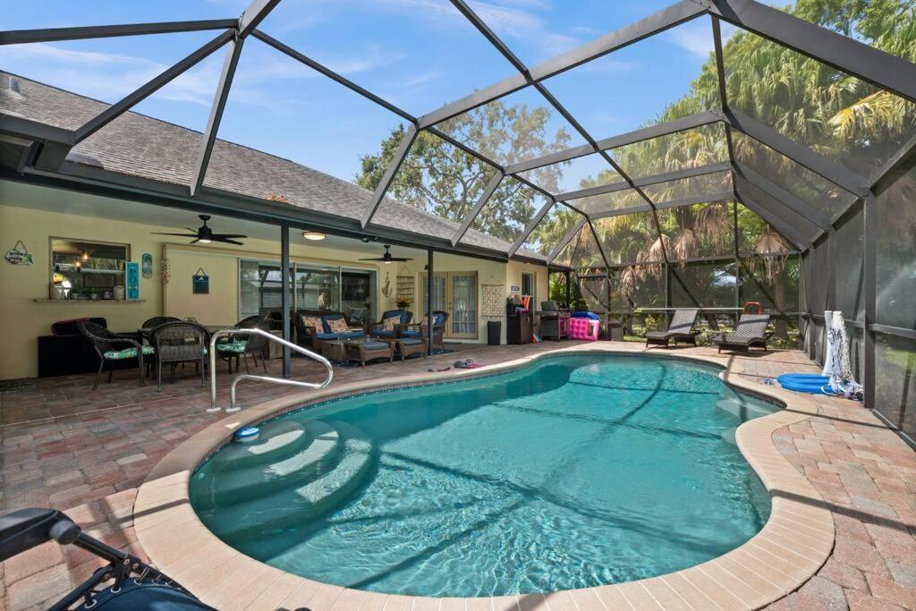 Sunny Oasis Getaway -Heated Pool-Mini Golf-Near Beach Nokomis Esterno foto