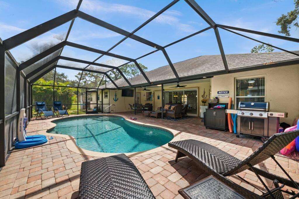Sunny Oasis Getaway -Heated Pool-Mini Golf-Near Beach Nokomis Esterno foto