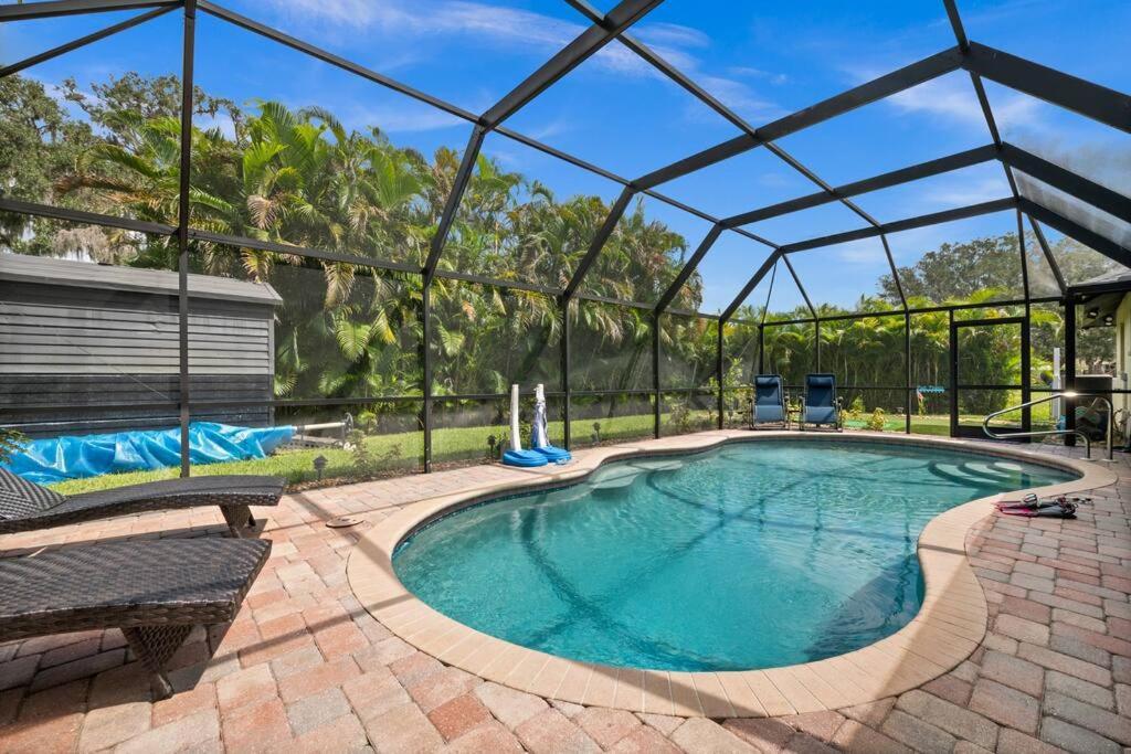 Sunny Oasis Getaway -Heated Pool-Mini Golf-Near Beach Nokomis Esterno foto